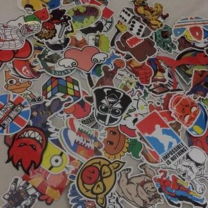 70 stickers
